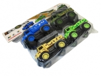 Набор камазов в пакете 4 шт. FH090-73 (военные)