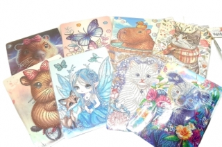 Н-р д/дет. тв-ва "Мозайка стразами" 15*21 ( в пакете)