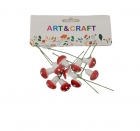 Фурнитура для поделок (грибочки 10 шт)