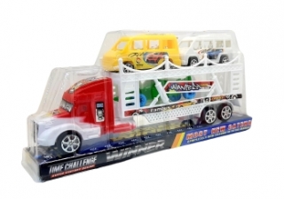 Машина автовоз 848-27 (с микроавтобусами)