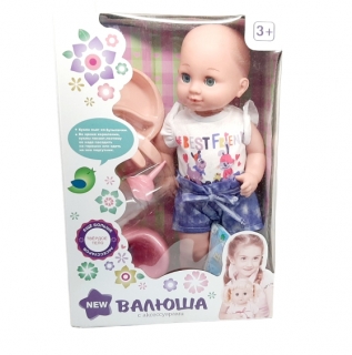 Пупс "Валюша" в коробке 318010H1 (с горшком)