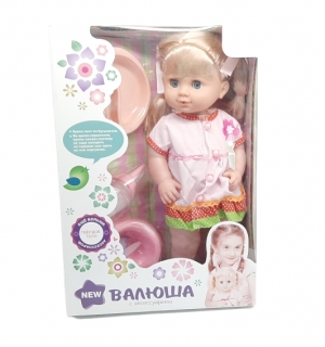 Кукла "Валюша" в коробке 318010-D (с горшком)