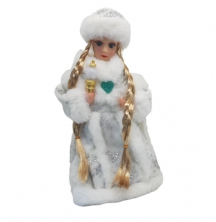 Снегурочка в коробке 30 см. 5-2