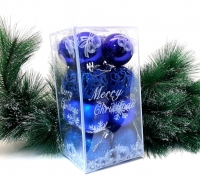 Шары 5 см. 4 вида в блистере 16 шт.W-23