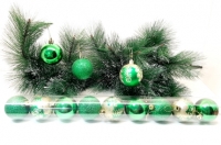 Шары 6 см.3 вида в колбе 12 шт. W6-3