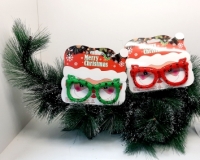 Очки карнавальные с пайетками,блестящие 2653-12