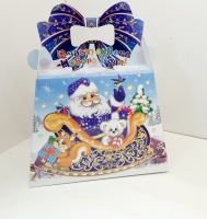 Подарочная упаковка ZH-36 (20*10*15+9)