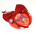 Ободок красный NT92-49 (бант 