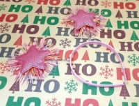 Ободок с мишурой NT92-11 ( 2 звезды)