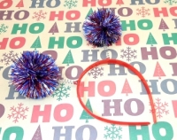 Ободок с мишурой NT92-9 (2 цветных шарика)