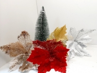 Нов. Цветок на веточке 35 см.HY-8