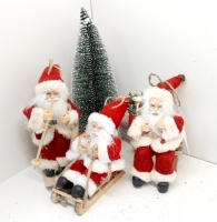 Дед мороз на кресле/санях/ лыжах 431-1/2/3