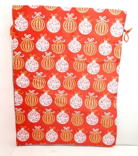 Мешок для подарков 30*40 ТТ-56 ( с принтом)