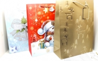 Пакет подарочный новогодний 31*42