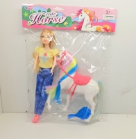 Лошадка "Cute Horse" в пакете BLY804-5 (с барби)