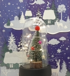 Елочка под колпаком, светящаяся 14 см.ЕСС-1/4