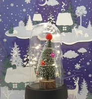 Елочка под колпаком, светящаяся 14 см.ЕСС-1/4