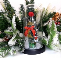 Елочка под колпачком, светящийся 20 см. 909-2