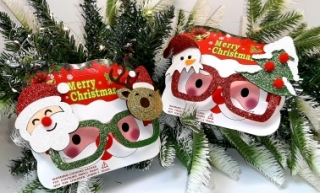 Очки карнавальные, блестящие 5-42