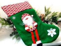 Сапог для подарков с аппликацией 45 см. 5-47