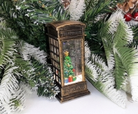 Фонарь в коробке, светящийся 11,5 см. SAN-029