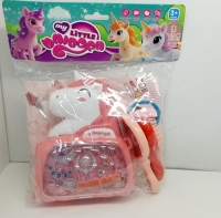 Набор для девочек в пакете QX125-13 (Единорог)