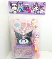 Набор для девочек в пакете QX123-16 (Kuromi)