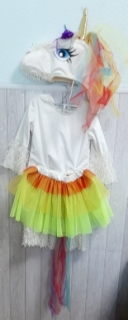 Костюм новогодний "Единорог" рр 28-34 (белый)