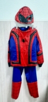 Костюм новогодний "Человек паук" р-р 28-34 (с кожаной отделкой)
