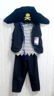 Костюм новогодний "Пират" рр 30-36 (с треуголкой)