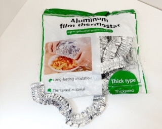 Крышки- чехлы для пищевых продуктов 10 шт. 97422 (фольга)