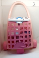 Тележка для супермаркета с  набором посуды 533 (Узбекистан)