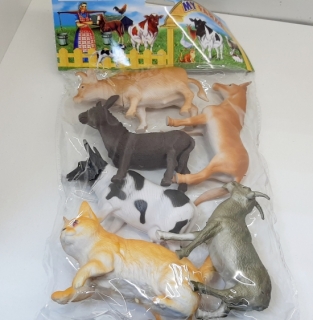 Набор домашних животных 121-28 ( 6 шт.)