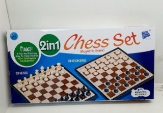 Шахматы 2 в 1 8908-2