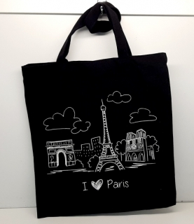 Сумка-шоппер 35*40 GGG-2 (черная)