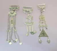 Краб металлический с подвесками (этно стиль)