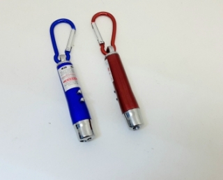 Брелок -лазер 2 в 1