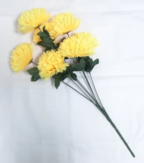 Стат. цв. Хризантемы 70 см. Z-064 ( 7 голов)