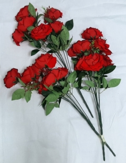 Стат. цв. Розы 65 см.Z-094-2 ( 7 голов)