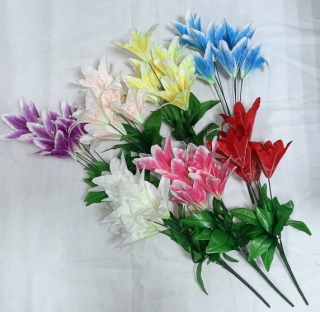 Стат. цв. Лилии 55 см.Z-066 ( 6 голов)