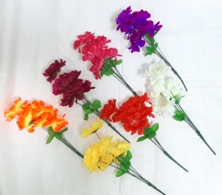 Стат. цв. Фиалки 38 см.Z-033 ( 6 голов)