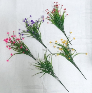 Стат. цв. Осока с цветочками 45 см. Z-133/136 ( 5 веточек)