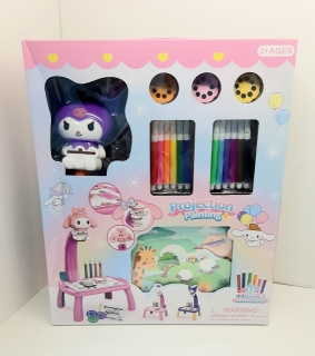 Столик с проектором в коробке 2022-27 (Sanrio)
