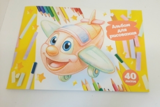Альбом для рисования А4 40 л.,6527 Qazaq Бренд