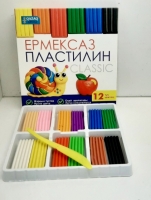 Пластилин "Qazaq Бренд" 12 цв. 1579