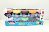 Пластилин "Clouds Dough" в коробке 10 цветов  9204