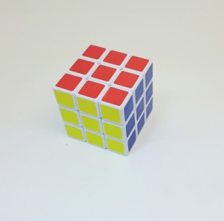 Кубик Рубика 7711 ( 9 квадратов, с белой окантовкой)