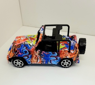 Джип инерционный 178D (Jeep Wrangler. cпринтом)