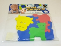 Конструктор мягкий "Коровка с теленком " 123067
