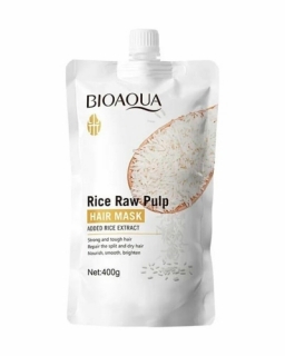 Косметическая маска для волос "Bioaqua" в пакете 400 гр. (рис)